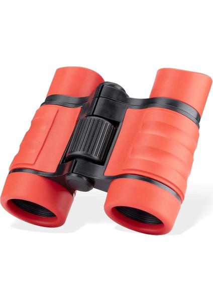 1pc Çocuk Dürbünleri Dürbün Kompakt Darbeye Dayanıklı Dürbün Kırmızı 4x30 Cm (Yurt Dışından)