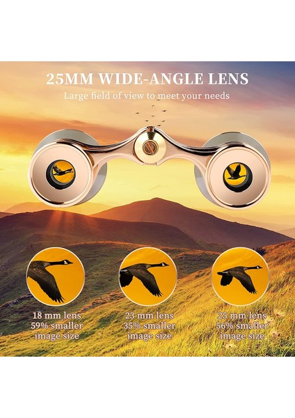 1 Adet Tiyatro Gözlükleri Opera Dürbünü Zincirli Dürbün Görüş Dürbünü Altın 3x25 Cm (Yurt Dışından) indirimleri