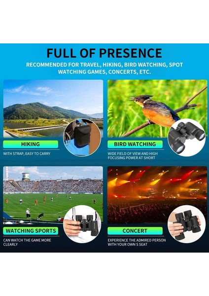 1pc Yetişkinler İçin Hd Dürbün Düşük Işıklı Bak4 Prizma Küçük Dürbün Su Geçırmez 10x40 Cm (Yurt Dışından) indirimleri