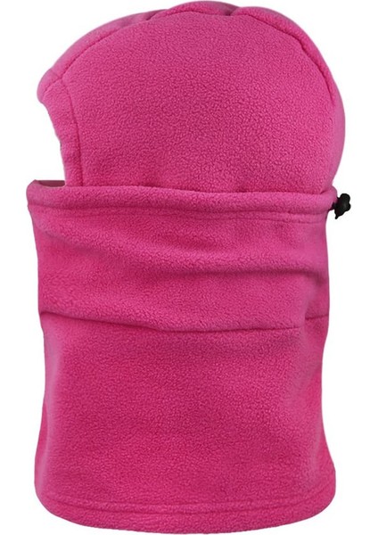 Kışlık Rüzgar Geçirmez Maskeli Şapka (Pembe) (Yurt Dışından) fırsatları