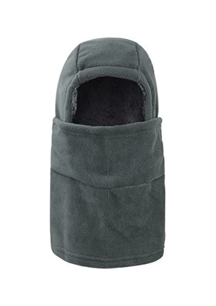 Maskeli Kışlık Rüzgar Geçirmez Şapka (Gri) (Yurt Dışından) modelleri
