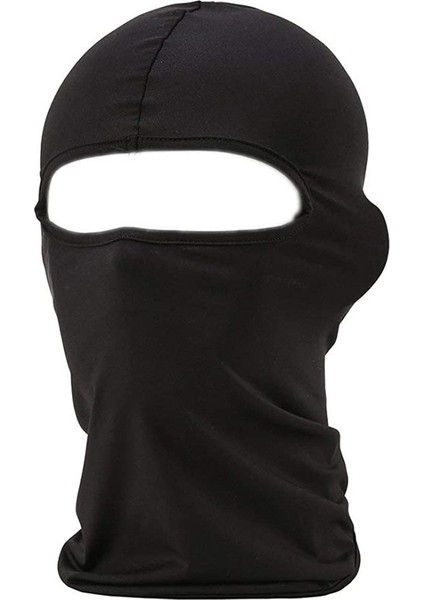 2 Adet Koruyucu Dış Mekan Maskesi Siyah (23x40 Cm) (Yurt Dışından)