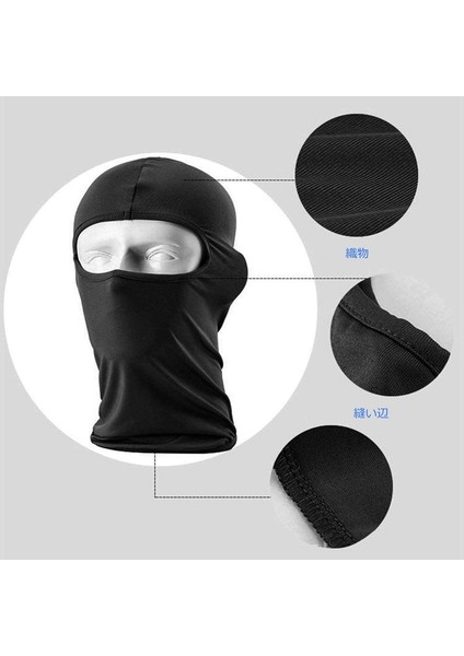 2 Adet Koruyucu Dış Mekan Maskesi Siyah (23x40 Cm) (Yurt Dışından) modelleri