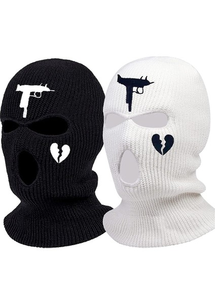 Işlemeli Kayak Maskesi (Siyah 56-58 Cm) (Yurt Dışından) indirimleri