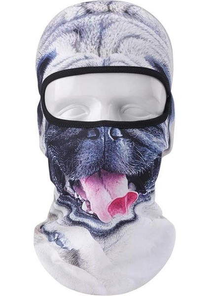 3d Yüz Sinema Spor Başlığı (Köpek 25x45 Cm) (Yurt Dışından)