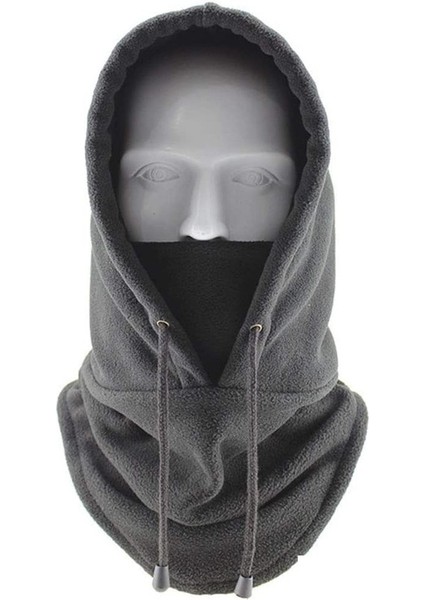 Sıcak Tutan Kışlık Şapka (Açık Gri) (Yurt Dışından)