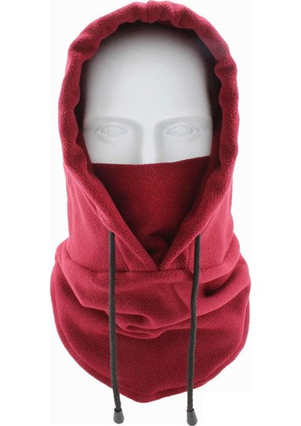 Kışlık Sıcak Tutan Şapka (Bordo) (Yurt Dışından)