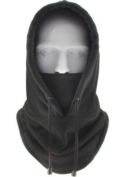 Kışlık Sıcak Tutan Şapka (Koyu Gri) (Yurt Dışından)