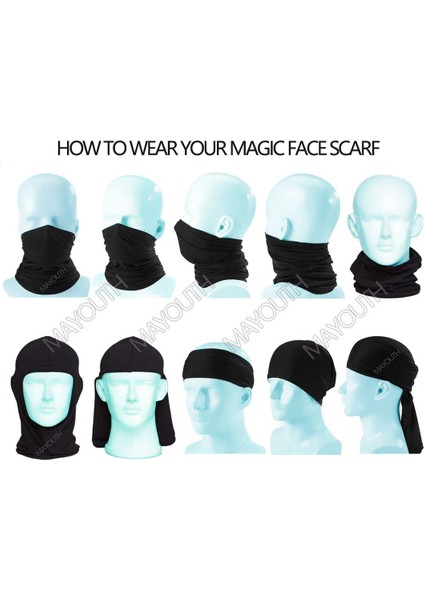 3 X Dış Mekan Binicilik Vizörü (Beyaz Yeşil Siyah) (Yurt Dışından) modelleri