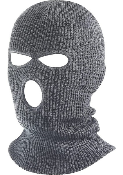 Rüzgar Geçirmez Kapaklı Şapka (Gri) (Yurt Dışından)