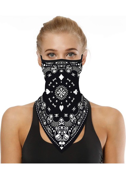 Baskılı Üçgen Eşarp (Model A 36x43 Cm) (Yurt Dışından) fırsatları