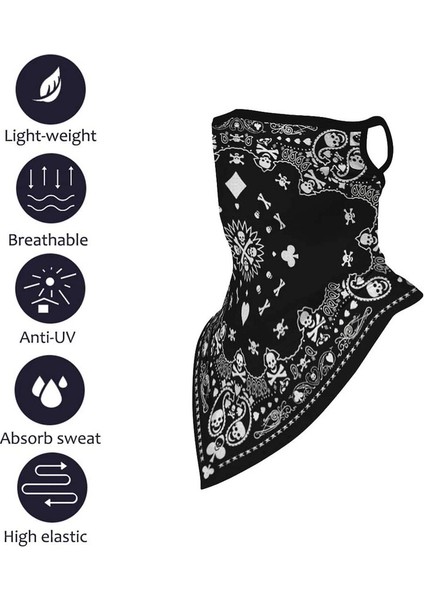 Baskılı Üçgen Eşarp (Model A 36x43 Cm) (Yurt Dışından) indirimleri