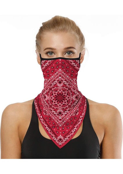 Baskılı Üçgen Eşarp (Model B 36x43 Cm) (Yurt Dışından) fırsatları