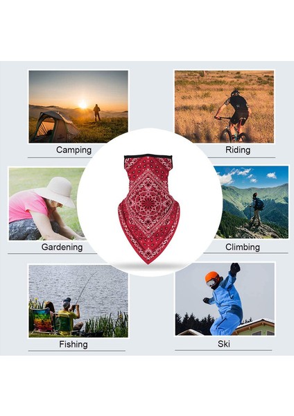 Baskılı Üçgen Eşarp (Model B 36x43 Cm) (Yurt Dışından) indirimleri