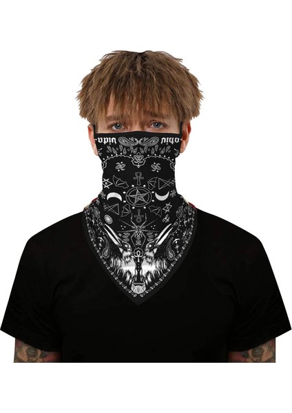 Baskılı Üçgen Eşarp (Model C 36x43 Cm) (Yurt Dışından) fırsatları