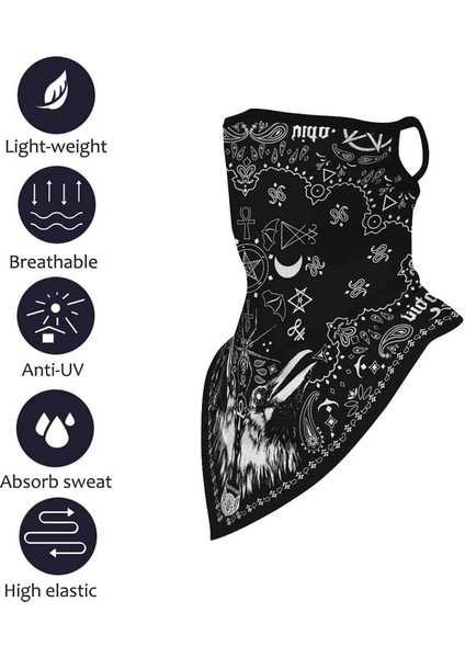 Baskılı Üçgen Eşarp (Model C 36x43 Cm) (Yurt Dışından) indirimleri