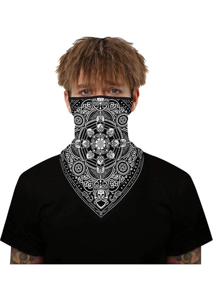 Baskılı Üçgen Eşarp (Model D 36x43 Cm) (Yurt Dışından) fırsatları