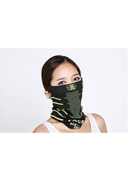 Çok Fonksiyonlu Spor Maskesi (Yeşil) (Yurt Dışından) modelleri