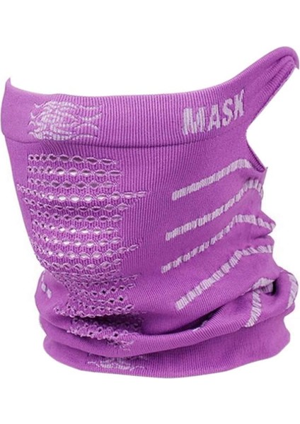 Çok Fonksiyonlu Spor Maskesi (Mor) (Yurt Dışından)