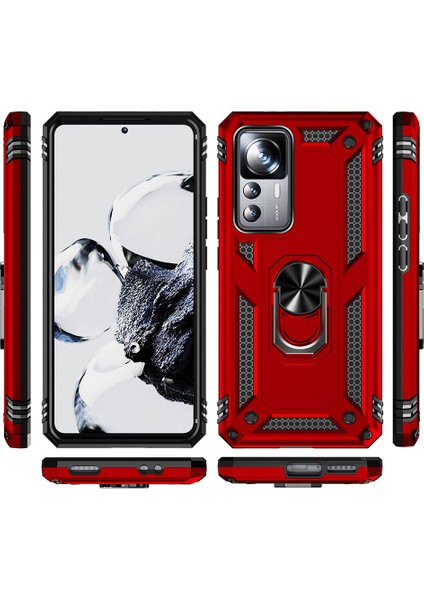 Xiaomi Mi 12T Pro Kılıf Tank Yüzük Yüksek Korumalı Vega Silikon fırsatları