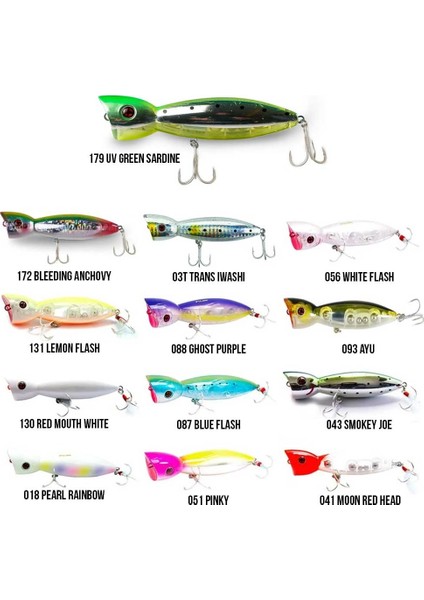 La-Nina 10 cm 24 gr Su Üstü Popper