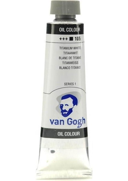 Talens Van Gogh Yağlı Boya 40 Ml. 105 Titanium White