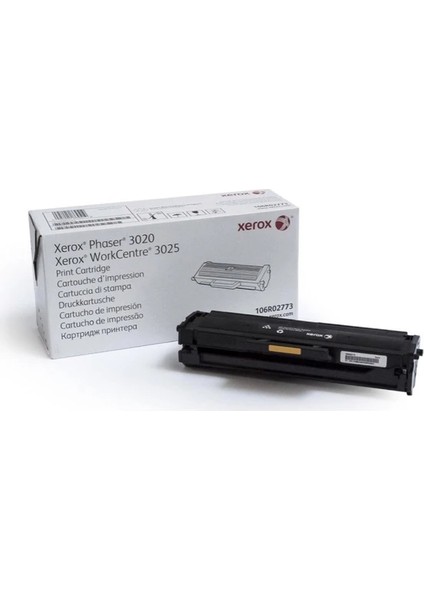 Xerox WC3020/WC3025 106R02773 Orjinal Toner Siyah