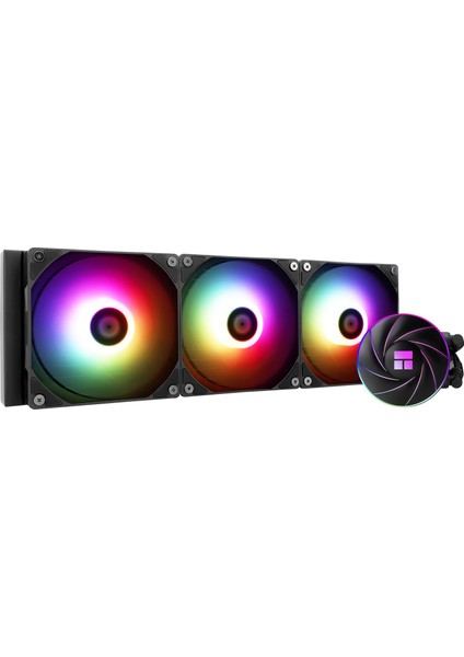 Aqua Elite 360 Black ARGB 360mm Intel-AMD Uyumlu Siyah İşlemci Sıvı Soğutucu (TF7 Termal Macun Dahildir)