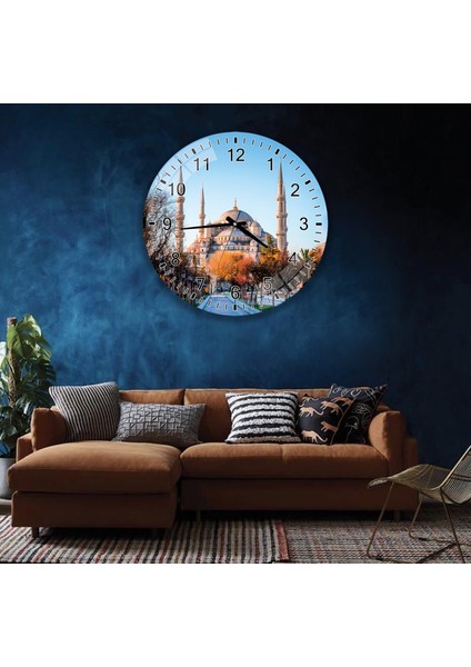 Ayasofya Cami Cam Saat - 40 cm fiyatları