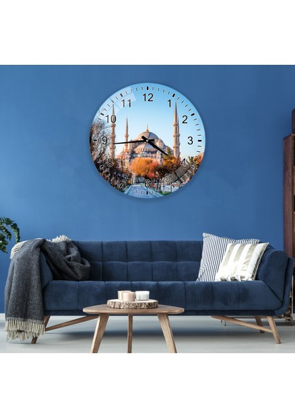 Ayasofya Cami Cam Saat - 40 cm modelleri
