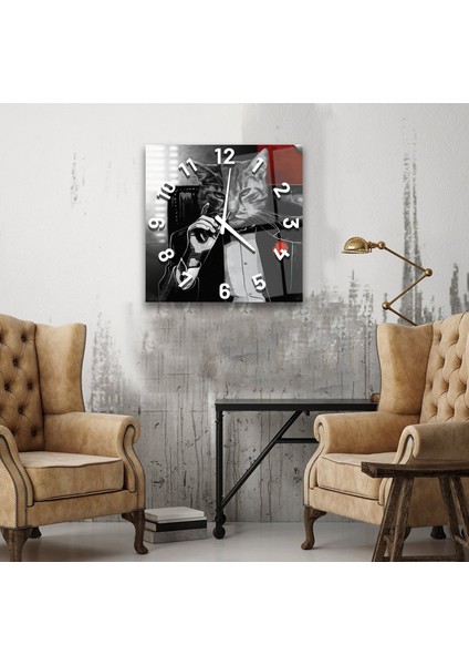 Kedi Cam Saat - 60 cm