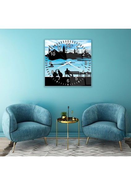 Istanbul Cam Saat - 60 cm fırsatları