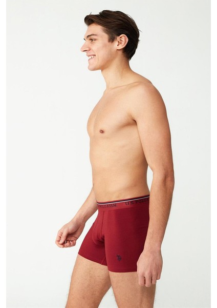 80488 Erkek Modal 2'li Boxer-Bordo&Siyah indirimleri