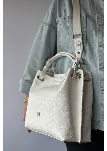 Büyük Boy Örgü Detaylı 4 Bölmeli Kadın Omuz Çantası 4031 indirimleri