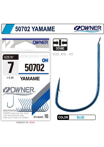 50702 Yamame Blue Iğne