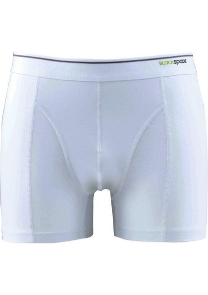 Erkek Beyaz Pamuklu Boxer 9233