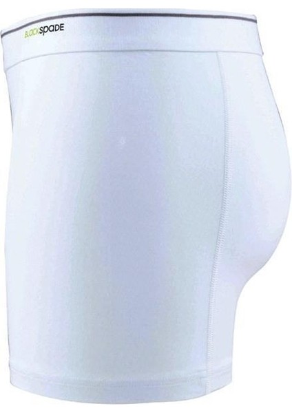 Erkek Beyaz Pamuklu Boxer 9233