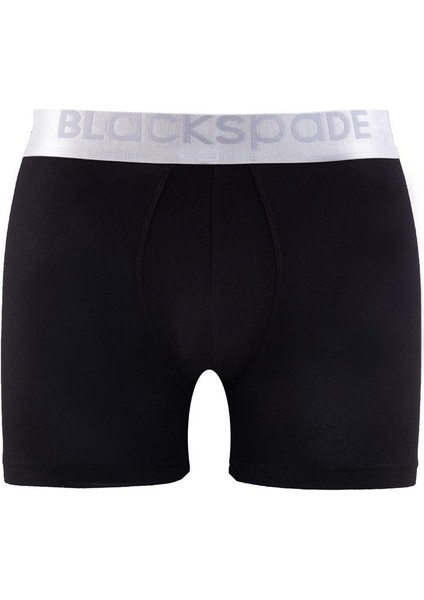 Erkek Siyah Modal Boxer Silver 9303