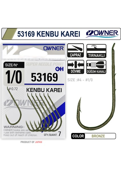 53169 Kenbu Karei S. Green Iğne
