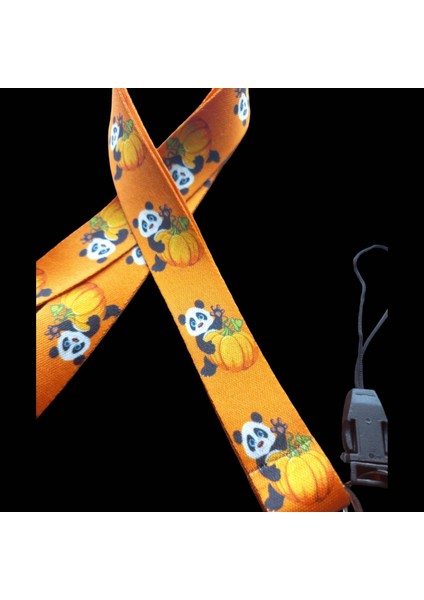 Panda Yaka Kartı, Boyun Askı Ipi, Kart Askı Ipi, Telefon Askı Aparatı, Turuncu Yatay Kartlı fiyatları