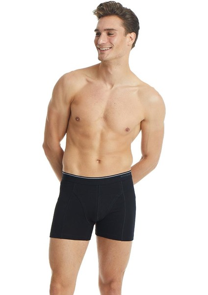 Tender Cotton Siyah Boxer 9233