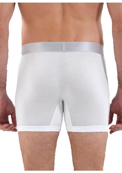 Erkek Beyaz Modal Boxer Silver 9303 fiyatları