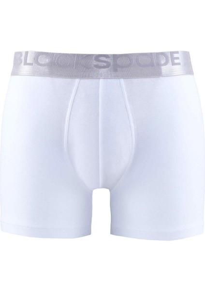 Erkek Beyaz Modal Boxer Silver 9303 modelleri