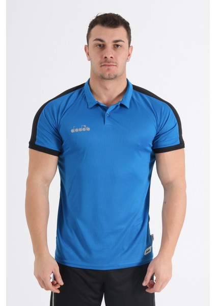 Mundial 21 Kamp T-Shirt Mavi-Siyah