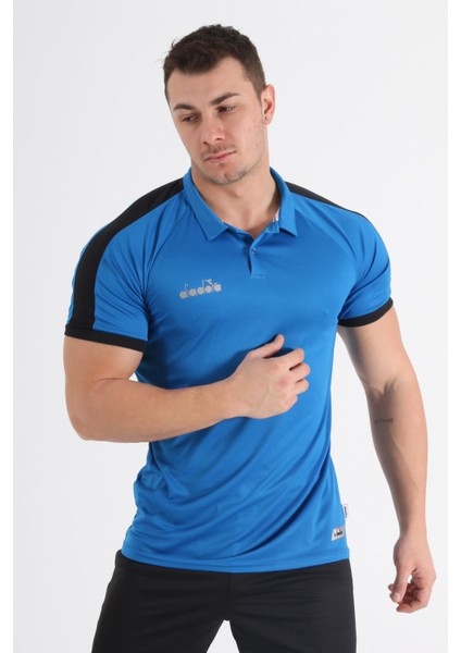 Mundial 21 Kamp T-Shirt Mavi-Siyah