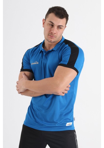Mundial 21 Kamp T-Shirt Mavi-Siyah