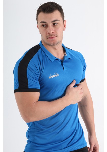 Mundial 21 Kamp T-Shirt Mavi-Siyah