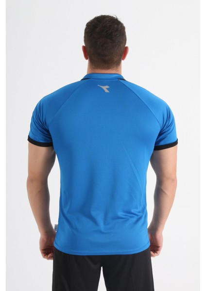 Mundial 21 Kamp T-Shirt Mavi-Siyah