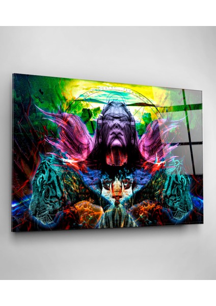 Kapla ve Kadın Cam Tablo, Dekoratif Cam Tablo fiyatları