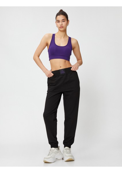Basic Sporcu Sütyeni Halter Yaka